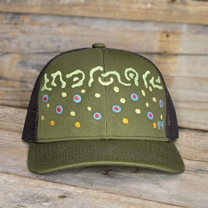 Brook Trout Fly Fishing Trucker Hat