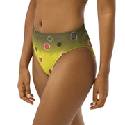 Brown Trout high-waisted bikini bottom ONLY - High on the fly
