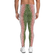Rainbow Trout Men's Leggings - High on the fly