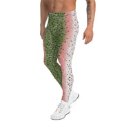 Rainbow Trout Men's Leggings - High on the fly