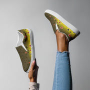 Brown Trout Women’s slip - on canvas shoes - High on the fly