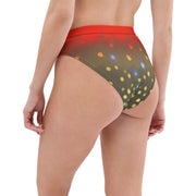 Brook Trout high-waisted bikini bottom only - High on the fly Bikini