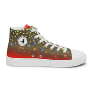 Brook Trout Women’s high top canvas shoes - High on the fly shoes