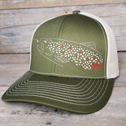 Brown Rising Hat - High on the fly Hats
