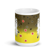 Brown Trout Fly Mug (2 size choices) - High on the fly Accessory