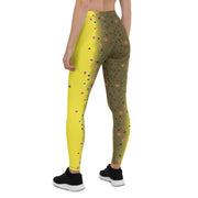 Brown Trout Womens Leggings - High on the fly