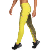 Brown Trout Womens Leggings - High on the fly