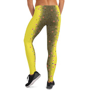 Brown Trout Womens Leggings - High on the fly