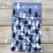 Adams Fly Camo Neck Gaiter in Grey - High on the fly Accessory