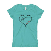 "Fly Love" Young Girl's T-Shirt - High on the fly Tees