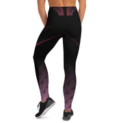 Graphic Mayfly Yoga Leggings - High on the fly