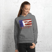 High on the Fly Flag Hoodie - High on the fly Apparel