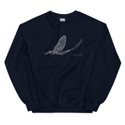 Mayfly Unisex Sweatshirt - High on the fly Apparel