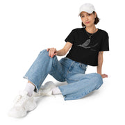 Mayfly Women’s crop top - High on the fly Apparel