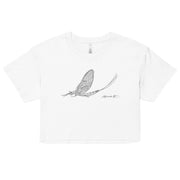 Mayfly Women’s crop top - High on the fly Apparel
