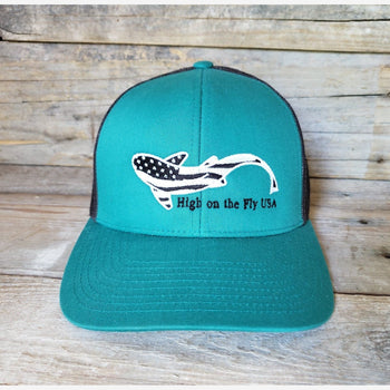 Memorial Fish Hat - High on the fly Hats