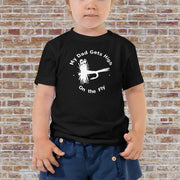 My Dad Get's High - Toddler Short Sleeve Tee - High on the fly kids