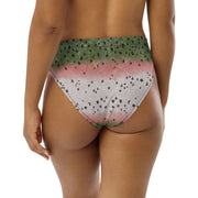 Rainbow Trout high-waisted bikini bottom only - High on the fly Bikini