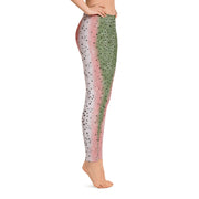 Rainbow Trout Skin Leggings - High on the fly Pants