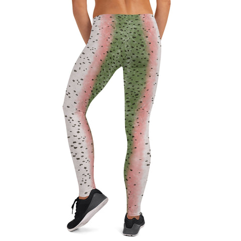 Rainbow Trout Skin Leggings - High On The Fly – High on the fly
